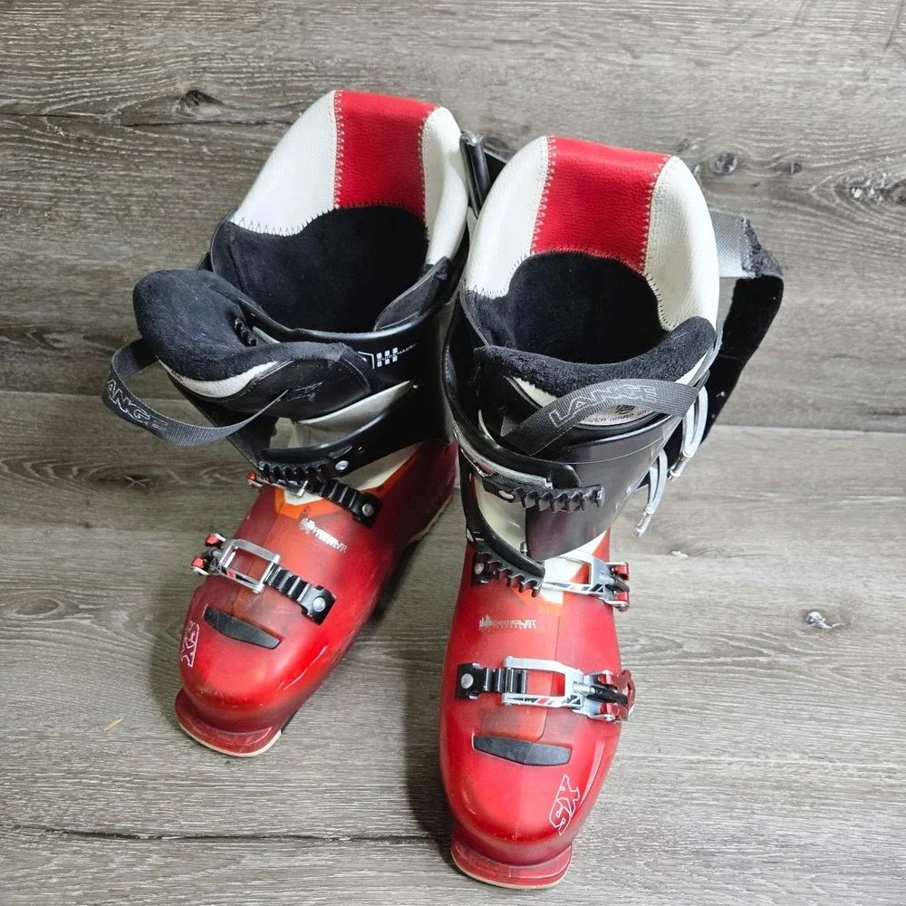 Lange SX 100 Alpine Ski Boots – Red/Black 27.5 LANGÉ